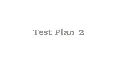 Test Plan 2